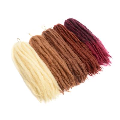 China Marley Crochet Hair Afro Curly Smart Braiding Hair Extensions Synthetic Braiding Hair Curly Braiding Braid for sale