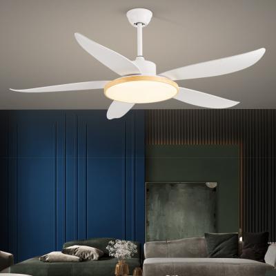 China Modern Energy Saving Ceiling Fan Light With Remote Control Led Dimming Bedroom Dining Room Attic Chandelier Lamp Fan for sale