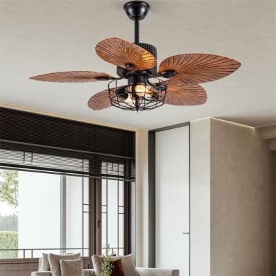 China 220V Energy Saving Small Commercial Ventilation American 42 Inch Ceiling Fan With Light for sale