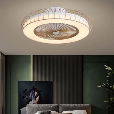 China Energy Saving Wholesale Price Modern Decorative Fan Simple Remote Control Led Ceiling Fan With Light for sale