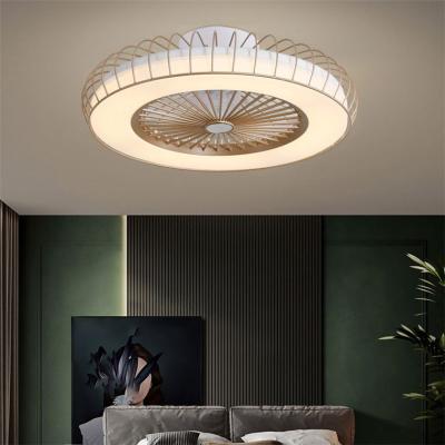 China ABS Modern AC 220V 3 Blades Ceiling Fan Energy Saving Style Remote Control Ceiling Fan With Lamp for sale