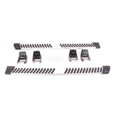 China Aluminum + PP Crew Cab Foot Step Bar Side Bar Running Board Super High Quality Fit For Ford F150 for sale