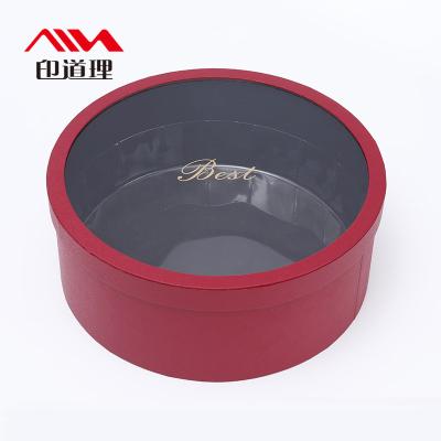 China Factory Direct Custom High Quality Transparent Logo PVC Window Spoiler Ladies Gift Recyclable Packaging Strong Cardboard Paper Box for sale