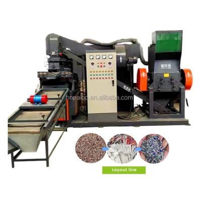 China Customized Cable Wire Granulator Machine for Scrap Copper Cable Copper Wire Material for sale