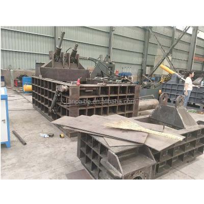 China Plastic Paper Glass Wood Our Horizontal Scrap Metal Baler Can Handle It All for sale