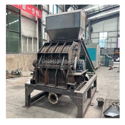 China High Safety 3-60t/h Waste Metal Can Steel Double Roll Crusher Machine for Recycling for sale