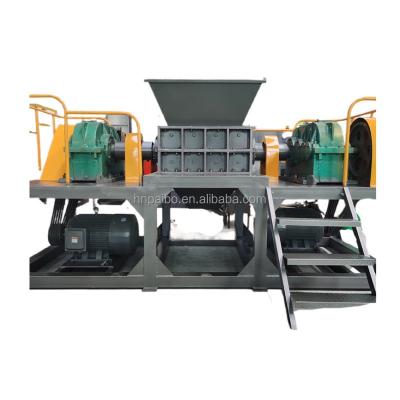 China Industry Equipment Dual-Shaft Tire Shredder Machine for Solid Waste Recycling Plant for sale