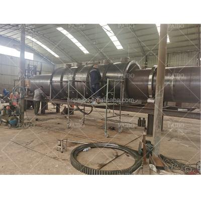 China 5000KG Weight Biomass Carbonization Furnace for Coconut Shell Charcoal Making Machine for sale