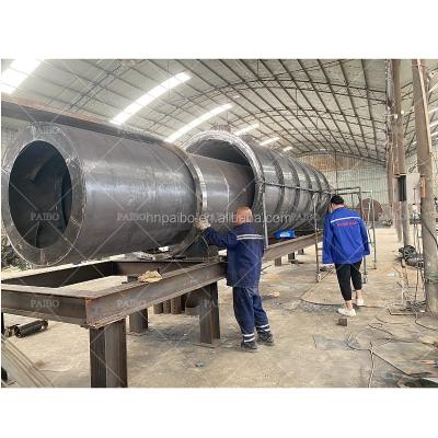 China No Pollution Energy Saving Wood Sawdust Carbonization Furnace for Rice Husks 5000KG Weight for sale