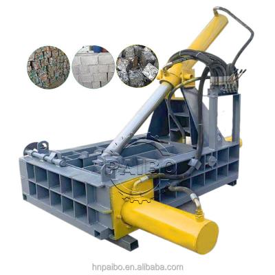 China Automatic 2024 Mini Small Square Baler for Large Scrap Copper Wire and Metal Recycling for sale