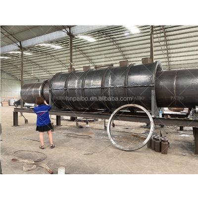 China Continuous Carbonization Furnace for SAWDUST Charcoal Production 2.1*2.2*2.3m 5000KG for sale