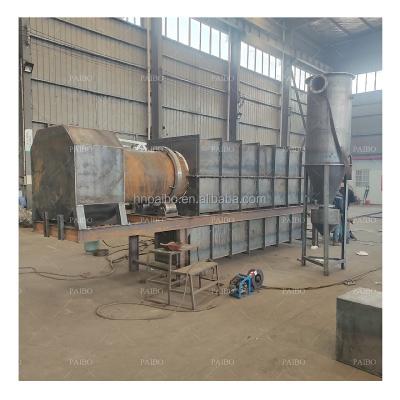 China Smokeless Continuous Wood Straw Charcoal Carbonization Plant for Coconut Shell Material for sale