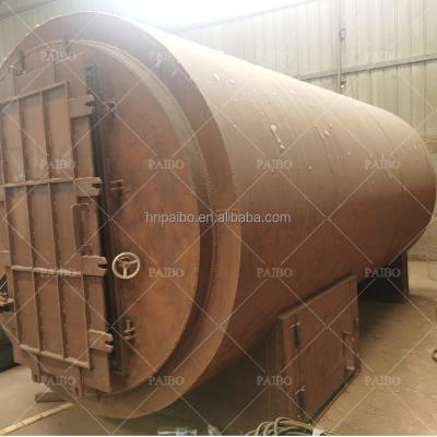 China Continuous Wood Log Biochar Making Kiln for Environment Friendly Charcoal Production for sale