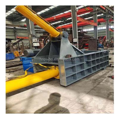 China Horizontale metaalbalermachines zware automatische metaalrestencompressor voor verpakking Te koop