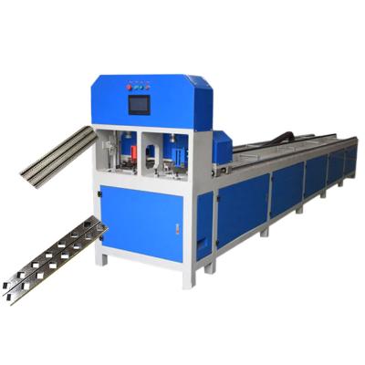 China Hydraulic Pipe Angle Pre-Punching Machine for Steel Punching Holes Design 60T Weight for sale