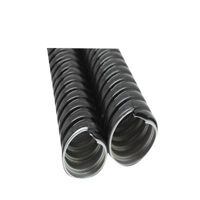 China Flame Retardant PVC Coated Flexible Steel Conduit / Electrical Flexible Hose for sale