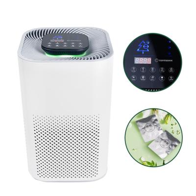 China room air cleaner electrostatic precipitator cleaner hepa filter uv air purifier mini anion uv-c air purifier for sale