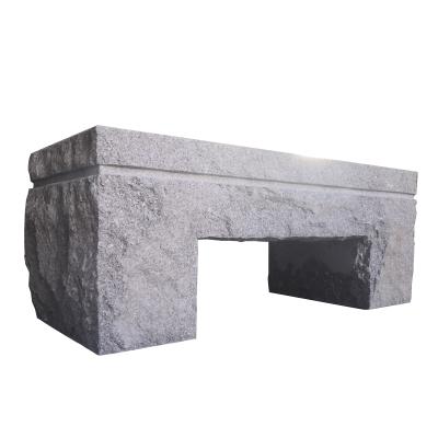 China Chinese Unique Design Hot Selling Stone Masterpieces Chair Outdoor Stone Chair for sale