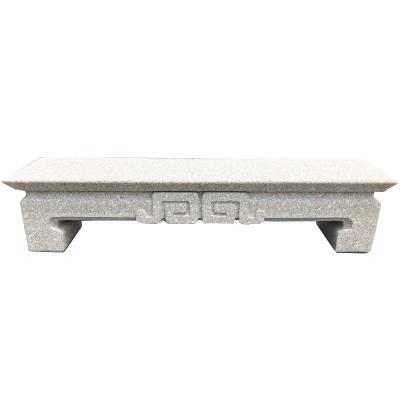 China Chinese natural hand carved granite chair and garden stone chair for sale