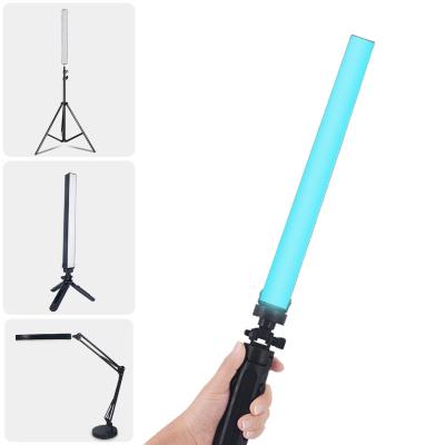 China PORTABLE Portable Magic Wand Sufficiency RGB LED Handheld Photography Stick for Photos Video Vlog LED Ring Light Stick for sale