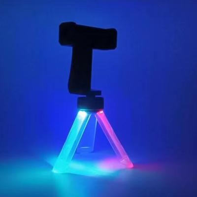 China PORTABLE OEM LED Stand Light for Mobile Phone Tabletop Tripod Camera Tripod Stand Professional for sale