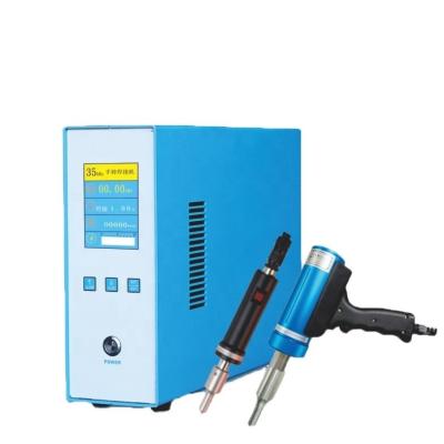 China Machinery Repair Shops 28kHz 900W High Frequency Portable Handheld Spot Welder Ultrasonic Plastic Welding Machine for sale