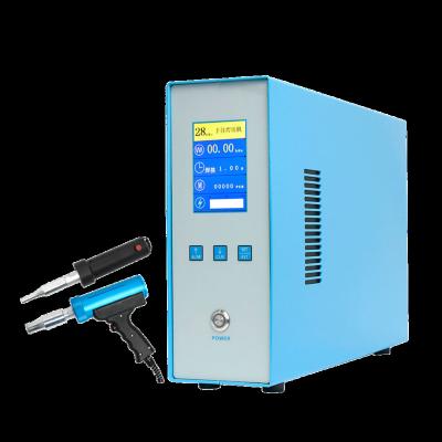 China LINGKE Machinery Repair Shops 35kHz Ultrasonic Handheld Welding Machine Spot Welding Machine For Single Plastic Sheet Welding for sale