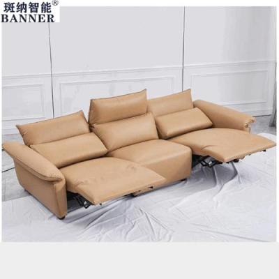 China BN Hidden Control Panel Function Sofa Double Armrest Headrest Adjustable Combination Sofa Furniture Recliner Chair Sofa for sale