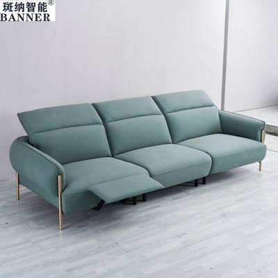 China BN Modern Minimalist Leather Lift-Type Multifunctional Sofa Living Room Smart Furniture Bed Sofa Combination Recliner for sale