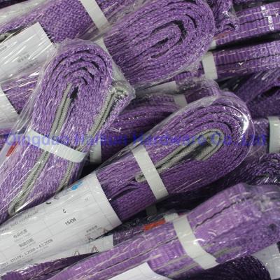 China Heavy Industry Haikun 1 Ton 1m Webbing Sling Cloth Belt Lifting ODM OEM for sale