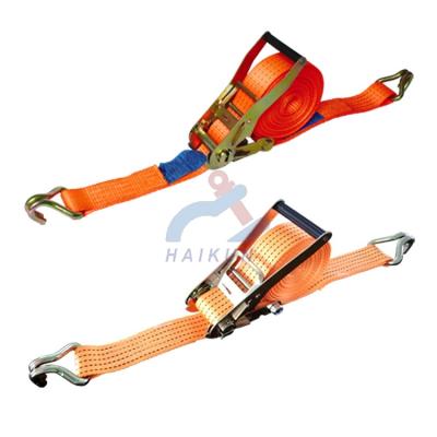 China Cargo Transport Ratchet Buckle Trailer Tie Down Strap Factory for sale