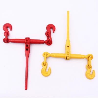 China Lashing L140 Drop Forged Handle Ratchet Load Pads High Quality US Chain Type Binder for sale