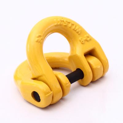 China G80 Chain Link Hammer Double Connecting Rods Lock Link For Crane Sling Winch Tow Crane Lift for sale