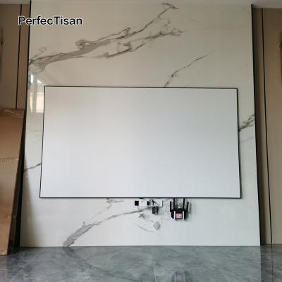 China PerfecTisan Fixed Frame Screen 180 Inch 170 Angle View Gain 1.1 Projection Large Size Slim Bezel Moisture-proof Screen Fixed Frame for sale