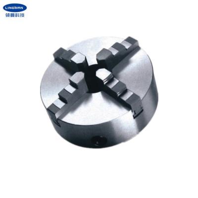 China CNC Turn Machine K12 80/100/125/160/200 Manual Self Centering 4 Jaw Chuck Lathe Chuck for sale