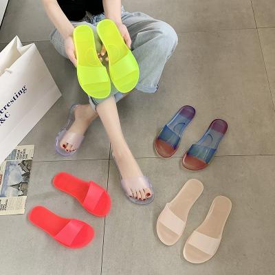 China Cheap PDEP Sale Flip Flop Slippers Women Waterproof Warm Clear Top Sandals Cheap Slippers For Big Size Ugly Jelly Sandals for sale