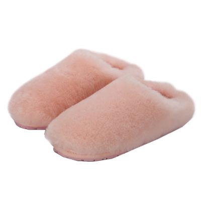 China Fashion trend PDEP fur slides design sandals women famous brands with Australia sheepskin women and ladies summer beach sandals for sale