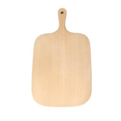 China Eco Natural Chinese Friend Beech Wood Cutting Board Chopper Serving Board for sale