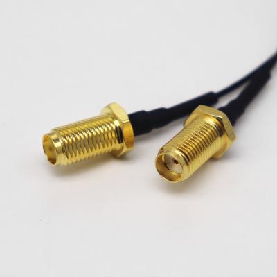 China 50Î © SMA to female pigtail 10cm/15cm/20cm/30cm rf connector antenna coaxial cable sma extension cable assembly IpexRF1.13 for sale