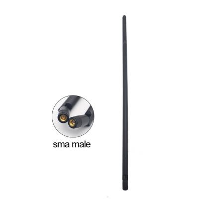 China Waterproof ABS+TPE 5g12dbi Glue GSM WIFI Folding Antenna Rod Antenna Router Network Card Wireless Dual Band Wifi Built-in Antenna for sale