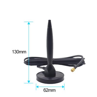 China Indoor HD TV antenna with suction cup 172(174) - 240mhz, 470-862mhz, cable length can be customized HLX-DS- 172(174) - 240mhz for sale