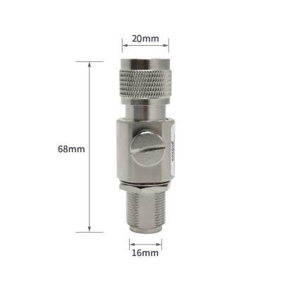 China Coaxial Connector Hot Spot Type UHF Coaxial Connector HLX-BLQ-DC~2500MHz Lightning Arrester for sale