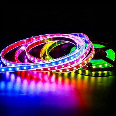 China 2021 Smart Residential RGB Customized Wifi Led Strip Lights For Home Use With Sensitive Remote Controller for sale