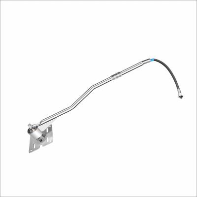 China Durable Wall Mount Boom Arm 1.6m Z Style Boom Arm Stainless Steel Auto Car Wash Equipment for sale