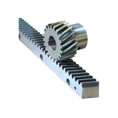 China Industry Transmission Parts / Gearbox Milling M1.5 M2.5 Standard Forge Steel Spur Gear Rack And Pinion for sale