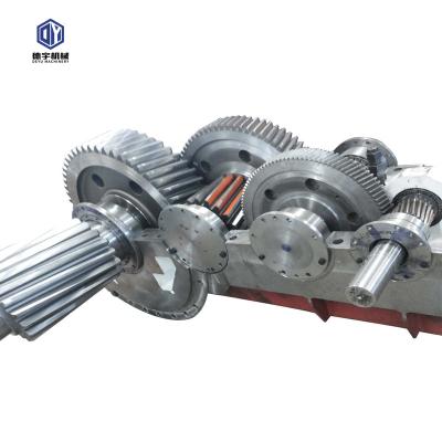 China Industry Transmission Parts / Gearbox Customized Forge Steel Reducer Gearbox Spline Gear Shaft Gear Wheel for sale