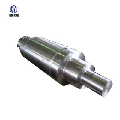 China Industry Transmission Parts / Gearbox Customized Forged Alloy Steel Pivot Shaft Long Stroke Rotary Flange Shaft for sale