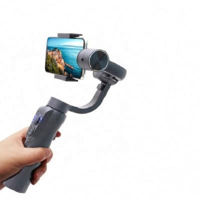 China Handheld Smart Mobile Mobile Phone Gimbal Stabilizer Zoom Wheel Holder Smartphone Auto AI Face Tracking Phone Holder for sale