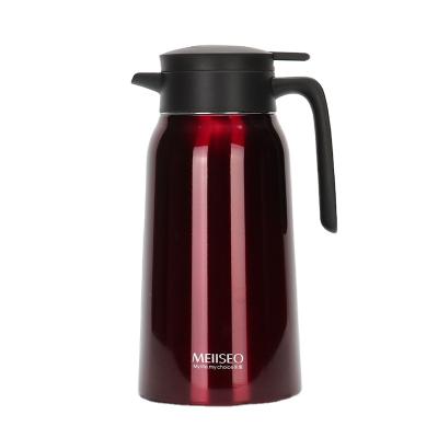 China WITH LID thermos air jar air pressure pump coffee pot jug tea thermal vacuum flask for sale