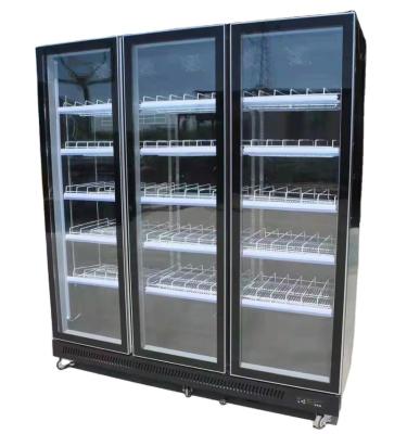 China Custom Vertical Fridge Refrigerators Pepsi Cooler Beverage Freezer Display Beer Supermarket Glass Door Fridge for sale